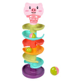 Ball Drop Roll Swirling Toy with Balls for Children Preschool Toys Gifts 7 layer