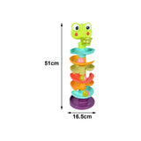 Drop Go Balls Ramp Toy Frog Ball Run Ramp for Girls Boys Toys Gifts Children 7 layer