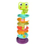 Drop Go Balls Ramp Toy Frog Ball Run Ramp for Girls Boys Toys Gifts Children 7 layer