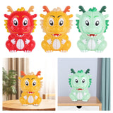 Maxbell Dragon Speed Cube Cartoon Fidget Brain Teasers for Boys Girls Birthday Gift Red