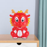 Maxbell Dragon Speed Cube Cartoon Fidget Brain Teasers for Boys Girls Birthday Gift Red