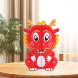 Maxbell Dragon Speed Cube Cartoon Fidget Brain Teasers for Boys Girls Birthday Gift Red