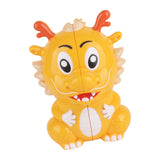 Dragon Speed Cube Cartoon Fidget Brain Teasers for Boys Girls Birthday Gift Yellow