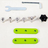Maxbell Montessori Car Screwdriver Board Set LED Busy Board for Preschool Boys Girls