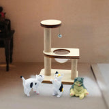 Maxbell 1:12 Dollhouse Cat Climbing Tree for Fairy Garden Miniature Scene Sand Table