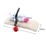 Maxbell 1/12 Detailed Hand Painted Cat Decor for Dollhouse Decorations Party Favor White