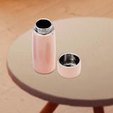 Dollhouse Miniature Insulated Cups Mini Water Cup for Living Room Home Bedroom L pink