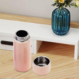 Dollhouse Miniature Insulated Cups Mini Water Cup for Living Room Home Bedroom L pink