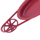 Maxbell 1:12 Wheelbarrow Simulated Dioramas Realistic Small Yard Cart Railway Station red