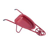Maxbell 1:12 Wheelbarrow Simulated Dioramas Realistic Small Yard Cart Railway Station red