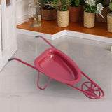 Maxbell 1:12 Wheelbarrow Simulated Dioramas Realistic Small Yard Cart Railway Station red