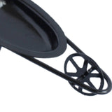 Maxbell 1:12 Wheelbarrow Simulated Dioramas Realistic Small Yard Cart Railway Station black