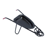 Maxbell 1:12 Wheelbarrow Simulated Dioramas Realistic Small Yard Cart Railway Station black