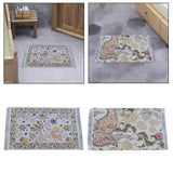 Maxbell Miniature Rug Furniture Blanket Handmade Pretend Party 1:12 Dollhouse Carpet Style A