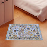 Maxbell Miniature Rug Furniture Blanket Handmade Pretend Party 1:12 Dollhouse Carpet Style A