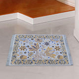 Maxbell Miniature Rug Furniture Blanket Handmade Pretend Party 1:12 Dollhouse Carpet Style A