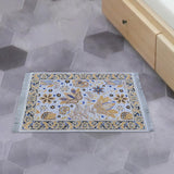 Maxbell Miniature Rug Furniture Blanket Handmade Pretend Party 1:12 Dollhouse Carpet Style A