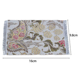 Maxbell Miniature Rug Furniture Blanket Handmade Pretend Party 1:12 Dollhouse Carpet Style B