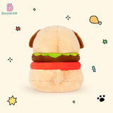 Maxbell Funny Cheeseburger Plush Stuffed Toy for Birthday Decoration Kids Boys Girls