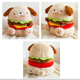 Maxbell Funny Cheeseburger Plush Stuffed Toy for Birthday Decoration Kids Boys Girls