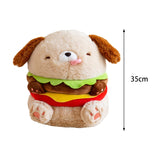Maxbell Funny Cheeseburger Plush Stuffed Toy for Birthday Decoration Kids Boys Girls
