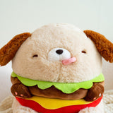 Maxbell Funny Cheeseburger Plush Stuffed Toy for Birthday Decoration Kids Boys Girls