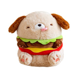 Maxbell Funny Cheeseburger Plush Stuffed Toy for Birthday Decoration Kids Boys Girls