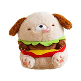 Maxbell Funny Cheeseburger Plush Stuffed Toy for Birthday Decoration Kids Boys Girls