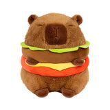 Maxbell Plush Hamburger Capybara Car Living Room Soft for Family Children Girls Boys 20cm