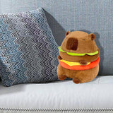 Maxbell Plush Hamburger Capybara Car Living Room Soft for Family Children Girls Boys 20cm