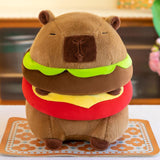 Maxbell Plush Hamburger Capybara Car Living Room Soft for Family Children Girls Boys 20cm