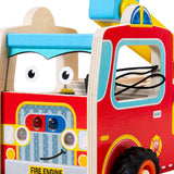 Maxbell Wooden Busy Board with LED Light Screwdriver Board for Boys Girls Activities