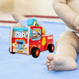 Maxbell Wooden Busy Board with LED Light Screwdriver Board for Boys Girls Activities