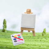 Maxbell Painting Tool Set Scene Props Doll House Decor Realistic Dollhouse Furniture