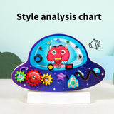 Maxbell Light up Busy Board Development Switch Board for Boys Girls Gifts Activities