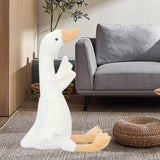 Adorable Swan Stuffed Animal Lovely Plush Toy for Living Room Bedroom Office 40cm