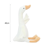 Adorable Swan Stuffed Animal Lovely Plush Toy for Living Room Bedroom Office 40cm