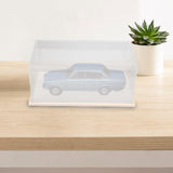 Clear Acrylic Display Case Showcase for 1/24 Diecast Model Car Action Figure