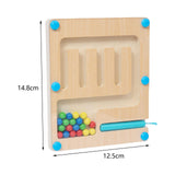 Maxbell Early Learning Toy Wooden Color Puzzle for Children Boy Girl Preschool