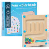 Maxbell Early Learning Toy Wooden Color Puzzle for Children Boy Girl Preschool