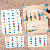 Maxbell Early Learning Toy Wooden Color Puzzle for Children Boy Girl Preschool