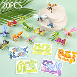 Craft DIY 3D Puzzle Sensory Development Shape Matching Puzzle for Babies