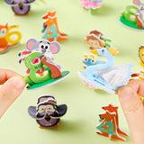Maxbell Craft DIY 3D Puzzle Sensory Development Shape Matching Puzzle for Babies