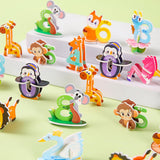Maxbell Craft DIY 3D Puzzle Sensory Development Shape Matching Puzzle for Babies