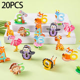 Maxbell Craft DIY 3D Puzzle Sensory Development Shape Matching Puzzle for Babies