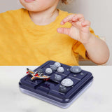 Maxbell Sliding Puzzle Game Asteroid Travel Puzzle for Birthday Matching Games Party