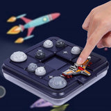 Maxbell Sliding Puzzle Game Asteroid Travel Puzzle for Birthday Matching Games Party