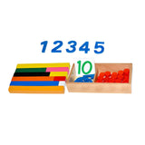Maxbell Montessori Number Cards & Counters for Early Childhood Children Kindergarten