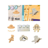 Maxbell Busy Board DIY Part DIY Material Wooden Montessori for Infants Birthday Gift spaceship