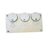 Maxbell Busy Board DIY Part DIY Material Wooden Montessori for Infants Birthday Gift pairing